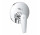 Vaňová baterie Grohe BauEdge, podomítková, páková, 2 výstupy vody, do Rapido SmartBox, chrom