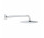Horní sprcha Grohe Tempesta 250, kulatá, 1 strumień, rameno nástěnné 380mm, chrom