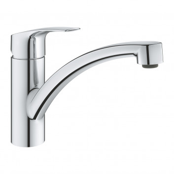 Dřezová baterie Grohe Eurosmart, výška 180mm, DN 15, obracana výtokové rameno 227mm, chrom