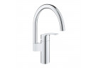 Dřezová baterie Grohe Eurosmart, výška 339mm, DN 15, obracana výtokové rameno 183mm, chrom