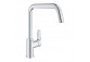 Dřezová baterie Grohe Eurosmart, výška 339mm, DN 15, obracana výtokové rameno 183mm, chrom