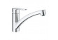 Dřezová baterie Grohe BauEdge, výška 193mm, DN 15, obracana výtokové rameno 222mm, chrom