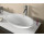 Umywalk na desku Riho Avella 58x36cm oválný bílá 