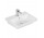 Závěsné umyvadlo/nábytková Villeroy & Boch Subway 3.0, 55x44cm, z přepadem, otvor na armaturu, Stone White CeramicPlus