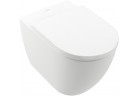 Mísa stojící WC Villeroy&Boch Subway 3.0, 60x37cm, bez kołnierza, TwistFlush, Weiss Alpin