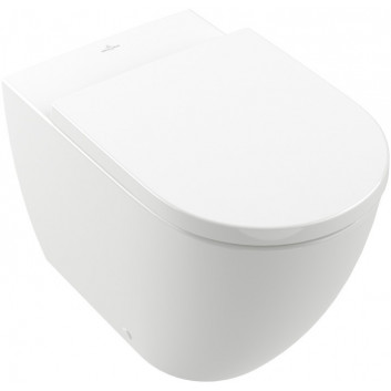 Závěsné wc WC Villeroy&Boch Subway 3.0, 56x37cm, bez kołnierza, TwistFlush, Weiss Alpin, s povrchem CeramicPlus i AntiBac