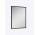 Zrcadlo w czarnej aluminiowej ramie Elita Rám 60x80x2 cm