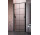 Dveře sprchové do niky Radaway Nes 8 Black DWJ I 100 Factory, levé, sklo čiré, 1000x2000mm, černá profil