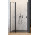 Dveře sprchové do niky Radaway Nes Black DWJ II 90, levé, 900x2000mm, sklo čiré, profil černá