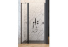 Dveře sprchové do niky Radaway Nes 8 Black DWJ II 90, levé, 900x2000mm, sklo čiré, profil černá
