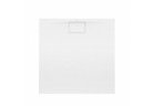 Villeroy & Boch Architectura MetalRim Čtvercová sprchová vanička 90x90x1,5 cm z akrylátu, bílý Weiss Alpin