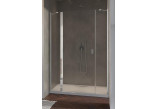 Dveře sprchové do niky Radaway Nes 8 DWJS 130, levé, 1300x2000mm, sklo čiré, profil chrom