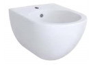 Závěsný bidet Geberit Acanto 51x35 cm, skryté mocowania - bílý