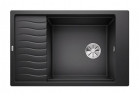 Dřez Blanco Elon XL 6 S Silgranit PuraDur 78x50 cm oboustranný, antracit, bez automatické zátky
