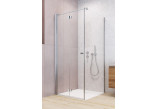 Dveře koutu prysznicowej Radaway Eos KDS II, levé, 120cm, sklo čiré, profil chrom