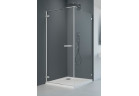 Dveře koutu prysznicowej Radaway Arta KDJ I, 80cm, levé, křídlové, sklo čiré, profil chrome+