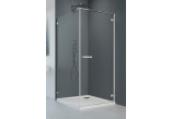 Dveře koutu prysznicowej Radaway Eos DWD+2S, 120cm, dvoukřídlové, sklo čiré, profil chrom