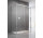 Přední plocha pro sprchový kout Radaway Idea KDJ+S 140, levé, posuvné, sklo čiré, 1400x2005mm, profil chrom