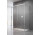 Přední plocha pro sprchový kout Radaway Idea KDJ+S 120, pravé, posuvné, sklo čiré, 1200x2005mm, profil chrom