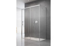 Přední plocha pro sprchový kout Radaway Idea KDJ+S 130, pravé, posuvné, sklo čiré, 1300x2005mm, profil chrom
