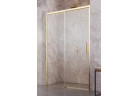 Dveře sprchové do niky Radaway Idea Gold DWJ, levé, 100cm, posuvné, sklo čiré, profil zlatá