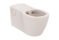 Závěsné wc WC dla osób niepełnosprawnych Ideal Standard Connect Freedom, 76x36,5cm, rimless, bílá