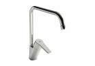 Dřezová baterie Oras Saga, stojící, výška 301mm, obracana výtokové rameno, chrom