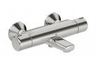 Termostatická baterie vanová - sprchová Oras Nova, nadomítková, výtokové rameno 160mm, chrom