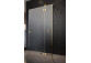 Přední plocha pro sprchový kout Radaway Idea Black KDJ+S 160, pravé, posuvné, sklo čiré, 1600x2005mm, profil černá