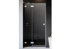 Dveře sprchové do niky Radaway Essenza Pro White DWJ 90, levé, 900x2000mm, bílý profil