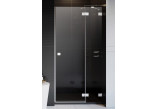 Dveře do koutu pięciokątnej Radaway Essenza Pro Black PTJ, levé, černá profil