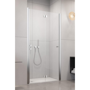 Dveře sprchové do niky Radaway Eos DWJS 140, levé, 1400x1950mm, profil chrom