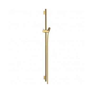 Hansgrohe Unica Sprchová tyč S Puro 90 cm s hadicí, zlatá optyczny