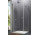Pevná boční stěna Huppe Design Pure 4-úhel, pro křídlové dveře, na míru, šířka 200-1200mm, výška 500-2000mm, z narożnika, stabilizator skośny, Anti-Plaque, stříbrný lesk