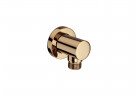 Přípojka úhlová Roca Aqua, nástěnné, rose gold
