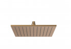 Sprchová hlava Roca Rainsesne ExtraSlim, čtvercová, 300x300mm, mosiężna, rose gold
