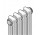 Radiátor Zehnder Charleston model 2075, výška 75 cm x šířka 41,4 cm (připojení 7610, standardowe boczne) - bílý