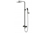 Termostatický sprchový systém Omnires Fresh, podomítkový, 3 výstupy vody, horní sprcha 25x25cm 2-funkční, sluchátko 3-funkční, 4 dysze boczne, chrom