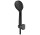 Sprchový set Omnires Yosomite, sluchátko 5-funkcyjna s rukojetí a hadicí 150cm, černá