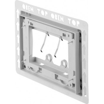 Tlačítko uruchamiający Duravit DuraSystem A1, sklo bílé