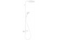 Sprchový sada Hansgrohe Showerpipe Raindance Select S 240 1jet P, baterie termostatická, černá matnáný