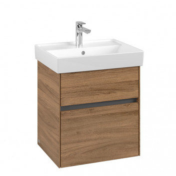 Skříňka pod umyvadlo Villeroy&Boch Collaro, 754x444mm, 2 szuflady, soft grey