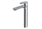 Umyvadlová baterie Cersanit Crea, vysoká, stojící, výtokové rameno 16,6cm, chrom
