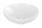 Umyvadlo na postavení na desku Villeroy & Boch Loop & Friends, kulatá, 38cm, z přepadem, Weiss Alpin CeramicPlus