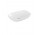 Umyvadlo na postavení na desku Villeroy & Boch Loop & Friends, 56x38cm, bez přepadu, Weiss Alpin