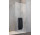 Stěna Walk-In Radaway Modo New II 110 s věšákem, 108.5-109.5x200cm, chrom, sklo čiré