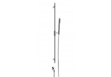 Sprchová tyč Gessi Anello, z sluchátkem 1-funkcyjną, hadici i przyłączem kątowym, Brass PVD