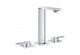 Umyvadlová baterie 3otvorová Grohe Allure, stojící, výška 228mm, zátka automatický, chrom