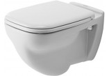 Mísa WC závěsná Duravit D-Code, 56x36cm, HygieneGlaze, bílá