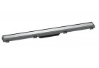 Lineární odtok Hansgrohe RainDrain Match, 80 cm, s rámem o regulowanej wysokości - chrom